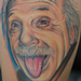 tattoos/ - Albert Einstein Portrait Tattoo - 61636